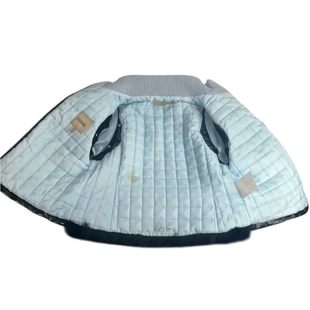 Authentic GF Gianfranco Ferre designer girls toddler convertible jacket vest 3